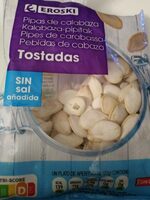 Pipas de calabaza tostadas