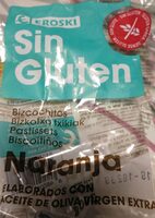 Bizcochitos naranja sin gluten