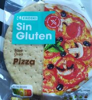 Base pizza sin gluten