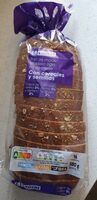 Pan de molde con cereales y semillas