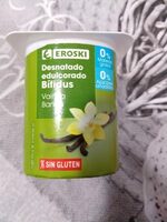 Desnatado edulcorado bífidus vainilla