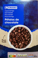 Pétalos de chocolate