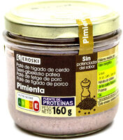 Paté de hígado de cerdo Pimienta
