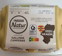 Huevos de gallinas camperas
