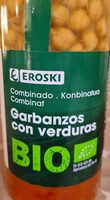 Garbanzos con verduras