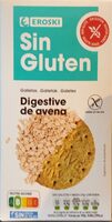 Digestive de avena sin gluten