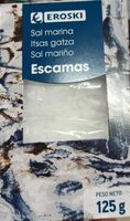 Sal marina escamas
