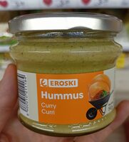 Hummus de curry