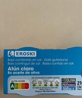 Atún claro en aceite de oliva