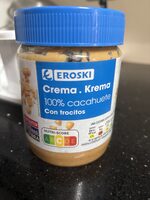 Crema de cacahuate con trocitos