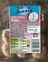 Albóndigas de pavo