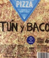 Pizza atún y bacón