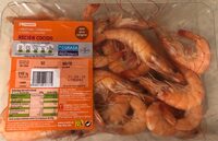 Langostino recién cocido