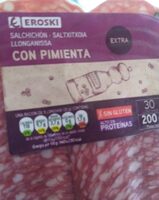 Salchichón con pimienta