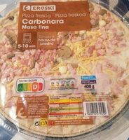 Pizza carbonara