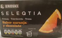 Trenza sabor naranja y chocolate