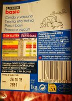 Carne picada basic