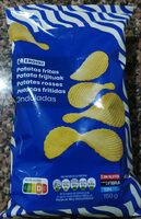 Patatas fritas onduladas