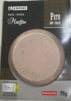 Paté de pato con trufa