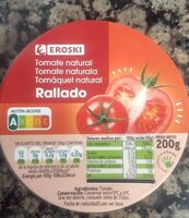 Tomate natural rallado