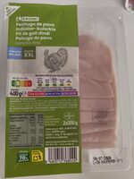 Pechuga de pavo. loncha fina