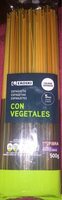 Espaguetis con vegetales