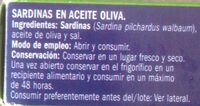 Sardinillas en aceite de oliva