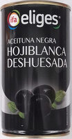 Aceituna negra hojiblanca deshuesada