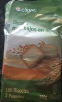 Biscotes muy bajos en sal
