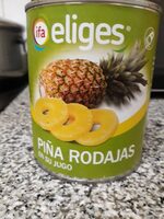 Piña rodajas en su jugo