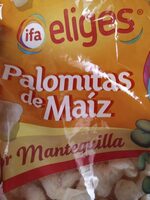 Palomitas de maíz sabor mantequilla