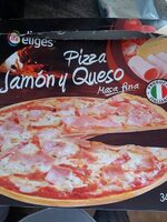 Pizza jamòn y queso