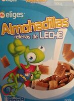 Almohadillas rellenas de leche