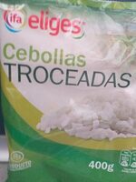 Cebollas troceadas