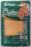 Queso Cheddar lonchas