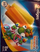 Sorbetes de naranja y limón