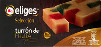 Turrón de fruta