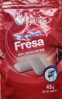 Chicles sabor fresa
