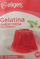 Gelatina sabor fresa