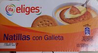 Natillas con Galleta