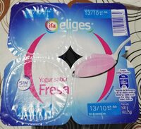 Yogur sabor fresa