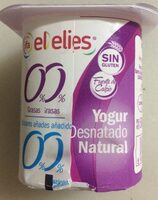 Yogur desnatado natural