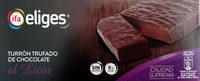 Turrón trufado de chocolate al licor