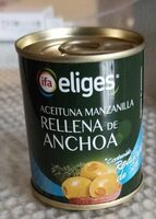 Aceituna Manzanilla rellena de anchoa