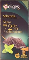 Chocolate negro 72% menta