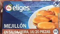 Mejillon en salsa vieira