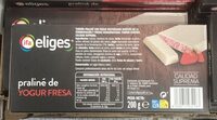 Turron Praline de yogur fresa