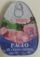 Magro de cerdo cocido