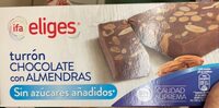 Turron  chocolate con almendras