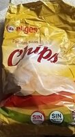 Patatas fritas chips sin aceite de palma y sin gluten